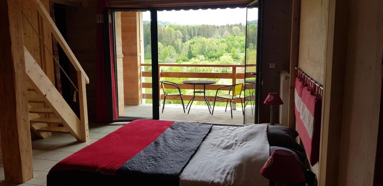 Le Jura En Toutes Saisons Piscine, Spa, Location Vtt, Balades 2Cv, Climatisation Bonlieu Eksteriør bilde
