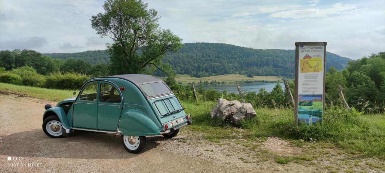 Le Jura En Toutes Saisons Piscine, Spa, Location Vtt, Balades 2Cv, Climatisation Bonlieu Eksteriør bilde